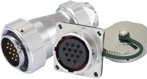 WY28 TE + Z M28 ذكر وأنثى موصلات مقبس الطيار 2 دبوس للآلات والمعدات (10Pin) in Saudi Arabia