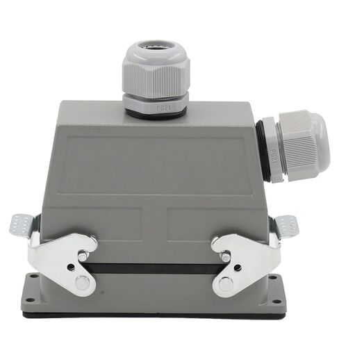 Heavy Duty Connector Rectangular 64 core Cold air hdc-hd-064 Waterproof Double Outlet Hole 10A in Saudi Arabia
