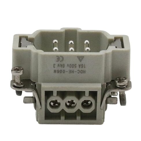 6 Core Heavy Duty Connector HDC-HE-06 The Male and Female 16A500V(The Male Connector) in Saudi Arabia