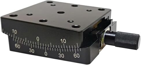 Motorized Rotary Positioning Stage PT-SD301 Precision Manual Angle Table, Worm Gear, Manual Displacement Table, Rotary 100mm, Load Capacity 6kg Surface anodization in Saudi Arabia