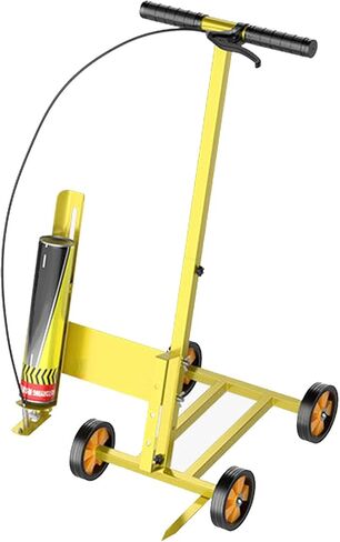 Professional Paint Line Marking Machine, Road Line Striper for Parking Lots, Warehouses, Factories, Playgrounds and Tracks(Size:B) in Saudi Arabia