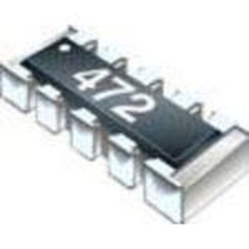 Bourns, CAY17-223JALF, Res Thick Film Array 22K Ohm 5% 0.25W(1/4W) ±250ppm/°C Bus Molded 10-Pin 1206(8 X 0603) Convex SMD T/R (1 Item/s) in Kuwait