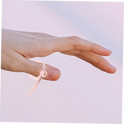 Gadpiparty 4Pcs Finger Measuring Tools Accurate Ring Gauges for Men Women Portable Jewelry Measure Supplies with Clear Printing for Easy and Practical Sizing in Saudi Arabia