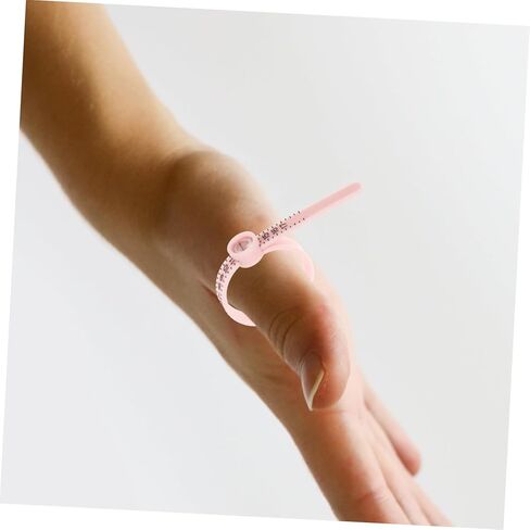 OSALADI 4Pcs Portable Ring Size Measuring Tools Magnifying Glass Adjustable Finger Sizer for Jewelry Sizing for Home Use and Professional Ring Measurement in Saudi Arabia