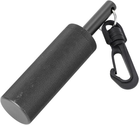 Aluminum Alloy Underwater Shaker, Diving Signal Bell, Communication Bell with Steel Beads for Clear Sound & 360 Rotatable Hook, Ideal for Scuba Diving & Safety in Saudi Arabia