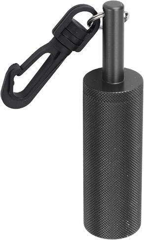 Aluminum Alloy Underwater Shaker, Diving Signal Bell, Communication Bell with Steel Beads for Clear Sound & 360 Rotatable Hook, Ideal for Scuba Diving & Safety in Saudi Arabia