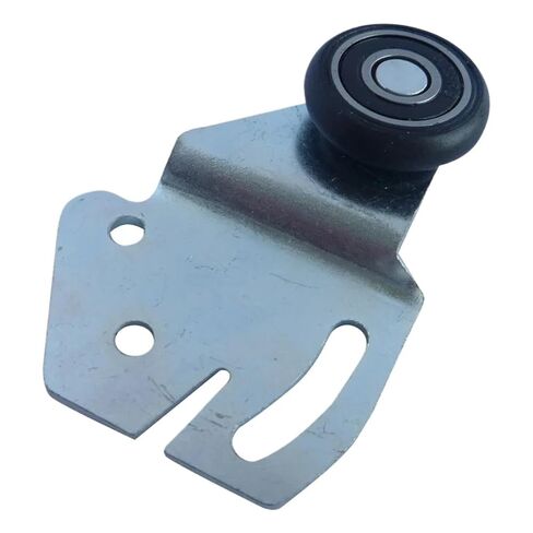 1 Set Cabinet Wardrobe Solid Wood Slide Door Puller Track Roller Side Hanging Wheel in Saudi Arabia