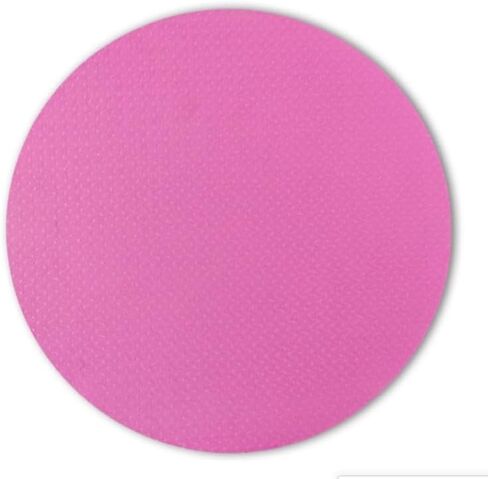 Round Exercise Mat High Density TPE 58cm Anti-Slip Shock Absorption Jump Rope Mat Mute Design Breathable Floor Protection Cushion for Kids Adults - in Saudi Arabia