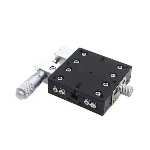 شريحة بصرية دقيقة للمحور X 0.01 مم شريحة ضبط أفقية للسكك الحديدية (LX-80-R) in Kuwait