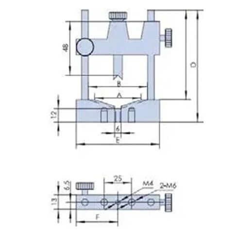 Adjustable Lens Mount V-Shaped PTFE clamp Protection(PT02-50) in Kuwait