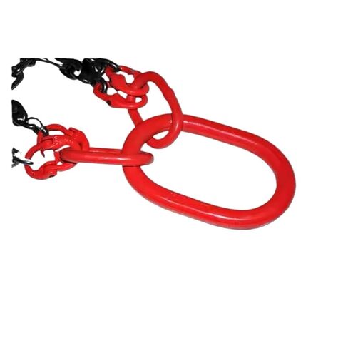 1 قطعة رفع G80 المنغنيز الصلب هوك تعليق حلقة الحديد تعليق معلق رافعة هوك جهاز رفع (4 أرجل) in Saudi Arabia