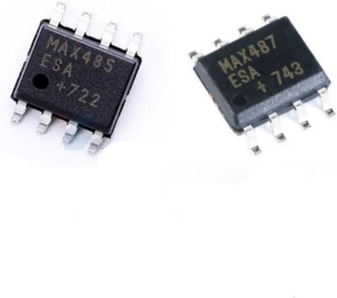 MAX485 3485 706 487 1487 813L 708 ESA CSA شريحة إرسال واستقبال SMD SOP8 10 قطعة (MAX485) in Kuwait
