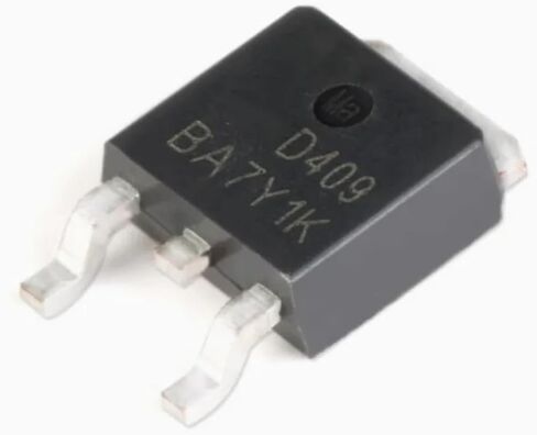 AOD409 SMD TO-252 MOSFET P-قناة 26A/60V 10 قطعة in Kuwait