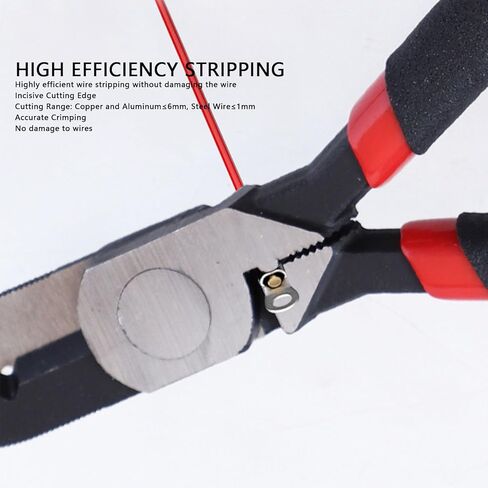 Alomejor Screw Removal Pliers, Carbon Steel Screw Extractor with Non Slip Grip, Ideal Tool for Stripped Screws, Home Improvement and Automotive Work (RL-9226B) in Saudi Arabia