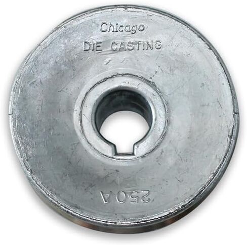 Chicago Die Cast 1 3/4 in. Dia. Zinc Single V Grooved Pulley in Kuwait