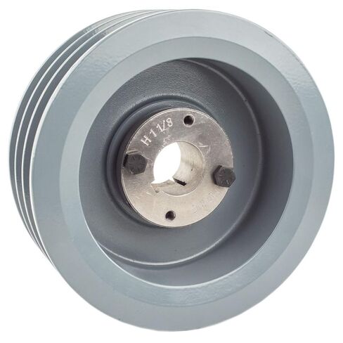 بكرة أخدود ثلاثية من الحديد الزهر مقاس 6.5 بوصة لـ 3 أحزمة القسم B 5L مع جلبة Sheave مقاس 1-1/8 بوصة 3BK67H in Kuwait