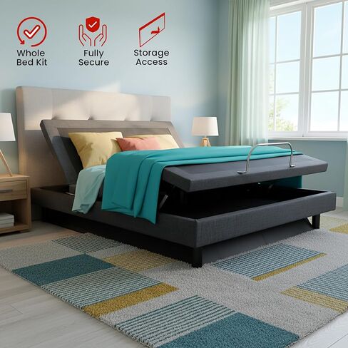 Under Bed Pet Blocker Set – Adjustable Height & Length, Fits All Beds, 3 Sides Included, Cardboard in Saudi Arabia