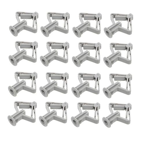 Alipis 200pcs Butterfly Plastic Anchors for Drywall Easy to Install Expansion Tubes for Board and Hollow Walls Reusable Wall Plugs -Rotation Technology in Saudi Arabia