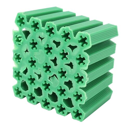 Plastic Anchors, Green 100Pcs M6 Expansion Pipe Plastic Wall Plug Fixing Expansion Expansion Anchors Concrete Wall Anchors with Strong Anchoring Force for Bricks in Kuwait