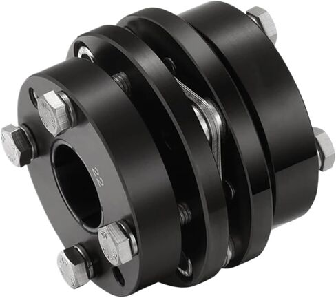 1pc JXSZ45# Steel D56L65 single diaphragm expansion sleeve coupling High rigidity and precision diaphragm torque coupling(15X19) in Saudi Arabia