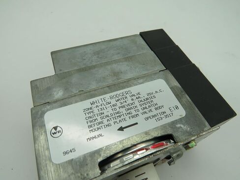 White Rodgers 1311-102 White Rogers Zone Valve, 3.5" Height, 5.25" Wide, 9" Length, 3.5 x 9 x 5.25 in Kuwait