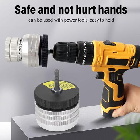 Pipe and Tubing Reamer, Connector Robust Stainless Steel Tight Fit, Deburring Reamer Tubing Chamfer Tool with Washer and Connecting Rod for Trimming in Saudi Arabia