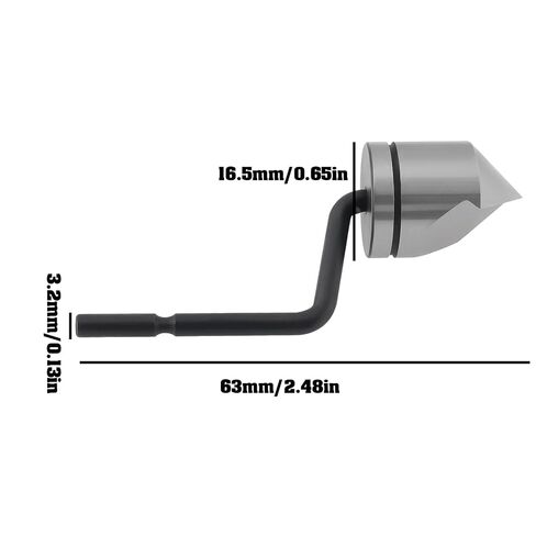 1 قطعة ثقب داخلي الشطب إزالة الأزيز إصلاح شفرة إزالة الأزيز غاطسة أداة مجموعة BC1651 NB1000 للبلاستيك الألومنيوم النحاس الصلب الخشب 63x16.5x3.2 مللي متر in Kuwait