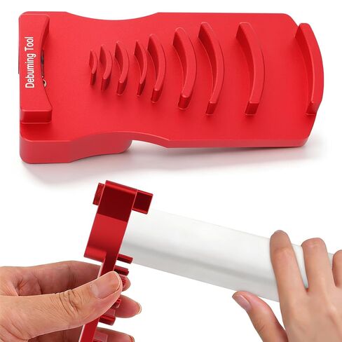 أداة إزالة الأزيز 9 في 1 للأنابيب البلاستيكية، مخرطة الأنابيب البلاستيكية تخلق شطبًا ناعمًا، مناسبة لـ 9 أنابيب بحجم 0.5 بوصة إلى 4 بوصة، لأنابيب SCH40 PVC، وCPVC، وأدوات السباكة in Kuwait