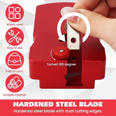 أداة إزالة الأزيز 9 في 1 للأنابيب البلاستيكية، مخرطة الأنابيب البلاستيكية تخلق شطبًا ناعمًا، مناسبة لـ 9 أنابيب بحجم 0.5 بوصة إلى 4 بوصة، لأنابيب SCH40 PVC، وCPVC، وأدوات السباكة in Kuwait