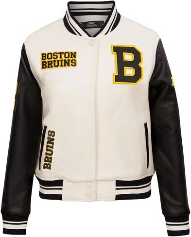 Pro Standard Womens NHL Retro Classics Varsity Jacket in Saudi Arabia