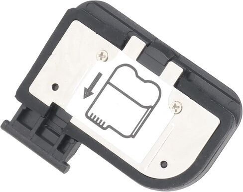 FOTGA Camera Battery Terminal Cover Door Battery Lid Cap for Sony A7M4 A7R4 A7RIV A7SM3 A7SIII FX3 FX30 A1 A9II Mirrorless Camera with Cable Out Port for NP-FZ100 Dummy Battery in Kuwait