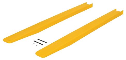 Vestil F4-60 Polyethylene Fork Blade Protectors 4 in. x 60 in. Yellow in Saudi Arabia