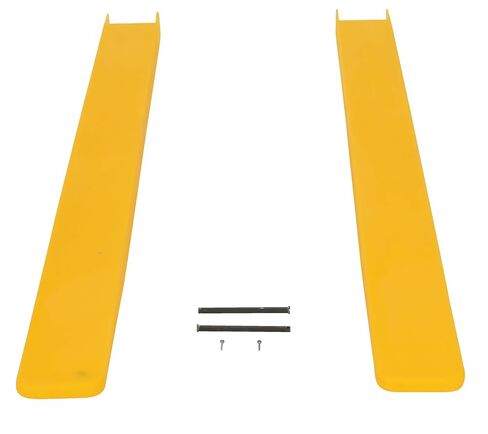 Vestil F4-60 Polyethylene Fork Blade Protectors 4 in. x 60 in. Yellow in Saudi Arabia