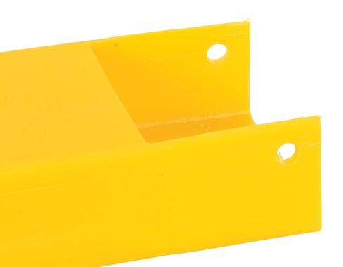 Vestil F4-60 Polyethylene Fork Blade Protectors 4 in. x 60 in. Yellow in Saudi Arabia