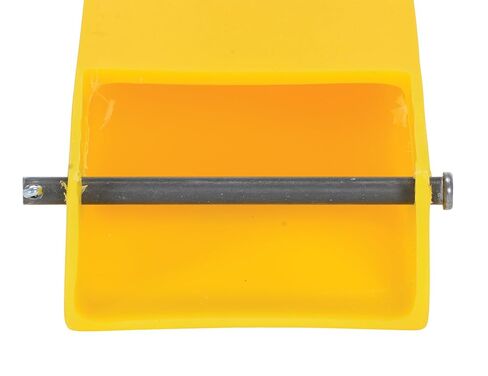 Vestil F4-60 Polyethylene Fork Blade Protectors 4 in. x 60 in. Yellow in Saudi Arabia