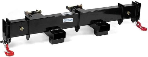 Titan Attachments Forklift Spreader Beam 90" - 144" Adjustable Telehandler in Kuwait