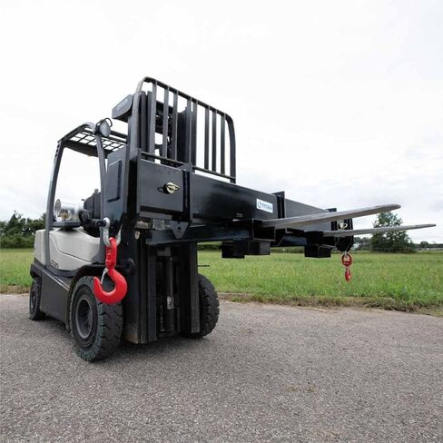Titan Attachments Forklift Spreader Beam 90" - 144" Adjustable Telehandler in Kuwait