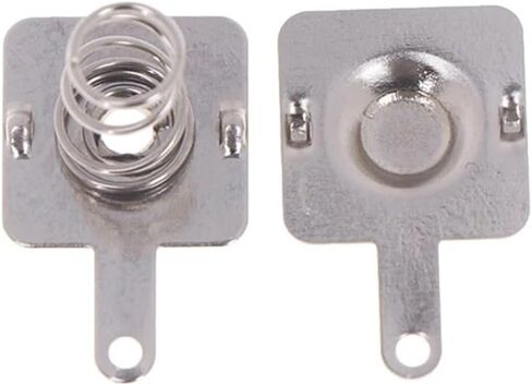 Spring Contact Plate 5Set - + Replacement Metal Spring Contact Plate Silver Unidirectional Slot in Saudi Arabia