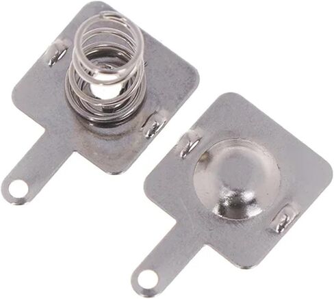Spring Contact Plate 5Set - + Replacement Metal Spring Contact Plate Silver Unidirectional Slot in Saudi Arabia