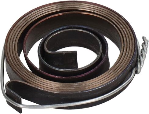 Drill Press Return Spring Chrome Plated Heavy Duty Quill Feed Return Coil Spring for Bench Drill Press Table Drills 2Pcs Set Spring Steel in Saudi Arabia