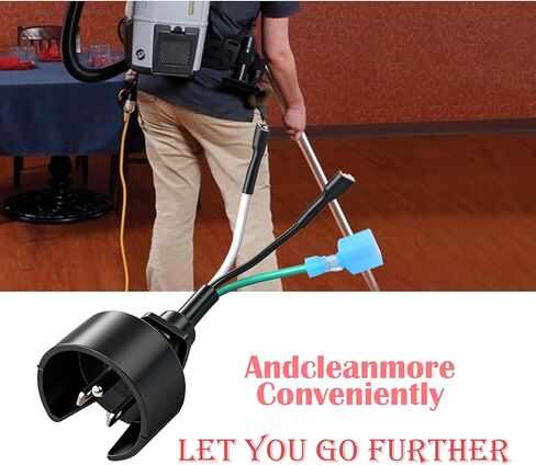 Sigely Suitable for Proteam 841724 Power Plug Switch Assembly Compatible with Model Super Coach Pro 6 & 10 Fits for Backpack Vacuum Cleaner Parts Accessories Replacement Pro Team Connector in Kuwait