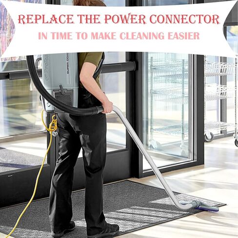 Sigely Suitable for Proteam 841724 Power Plug Switch Assembly Compatible with Model Super Coach Pro 6 & 10 Fits for Backpack Vacuum Cleaner Parts Accessories Replacement Pro Team Connector in Kuwait