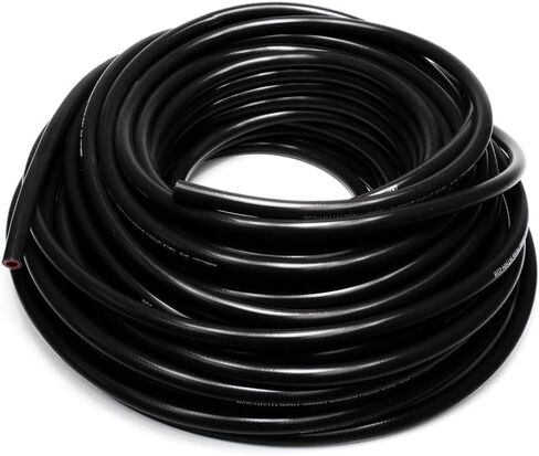 HPS Performance 3/8" ID أسود عالي الحرارة خرطوم سخان من السيليكون المقوى بطول 10 أقدام، أقصى ضغط عمل 80 رطل لكل بوصة مربعة، الحد الأقصى لدرجة الحرارة: 350 فهرنهايت، نصف قطر الانحناء: 1-1/2 بوصة (HTHH-038-BLKx10) in Kuwait