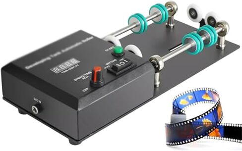 Automatic Electric Film Processor Kit Speed Adjustable Darkroom Machine for Multiple Developing Tanks, Professional Quality Photo Development in Kuwait