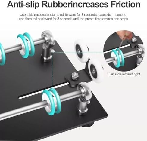 Automatic Electric Film Processor Kit Speed Adjustable Darkroom Machine for Multiple Developing Tanks, Professional Quality Photo Development in Kuwait