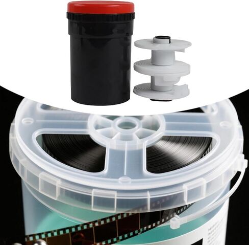 Developing Tank,Professional,Sturdy,Lightweight Camera Photo Accessories with 2 Spiral Reels Film Processing Equipment in Saudi Arabia