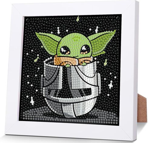 Sretoul Cartoon Diamond Art Kits for Kids Ages 4-8 with Frame 7x7 Inch in Kuwait