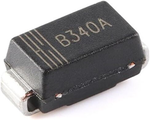 B340A 3.0A B340 40V 3A SMA DO-214AC مقوم الصمام الثنائي 10/20/50 قطعة (20 قطعة) in Kuwait