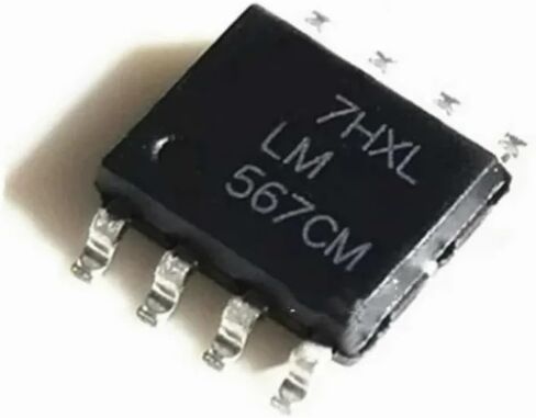 LM567 واجهة فك IC LM567CN LM567CM DIP-8/SOP8 SMD LM567CMX 10 قطعة (LM567CN) in Kuwait