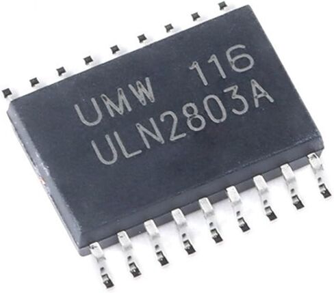 ULN2803A SOP-18 ULN2803 SOP18 قرص الطاقة رقاقة الدوائر المتكاملة IC 5/10 قطعة (5 قطع) in Saudi Arabia